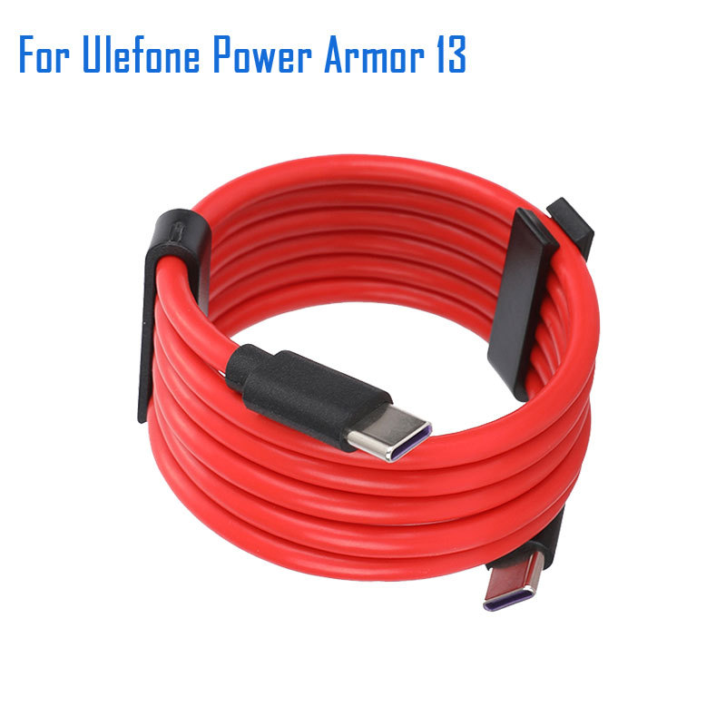 New Original Ulefone Power Armor 13 USB Cable Fast Charging Wire Data Line 3A Parts For Ulefone