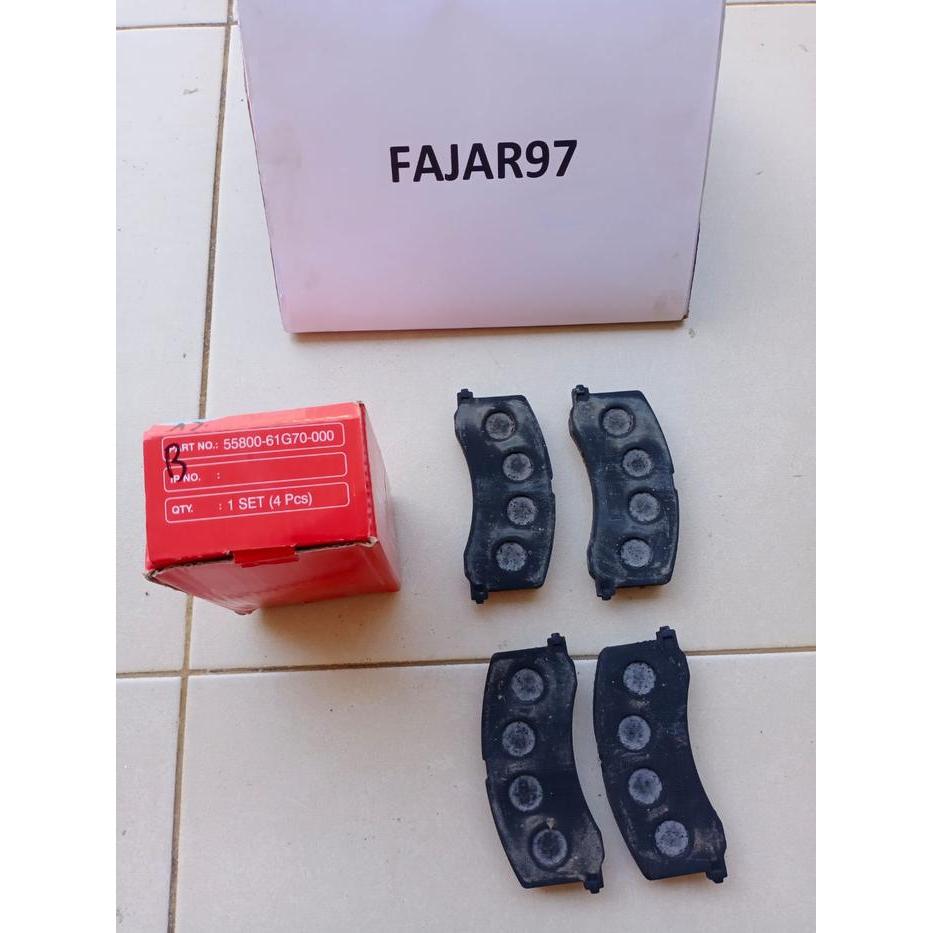 Kampas rem depan /brake pad Suzuki Baleno old