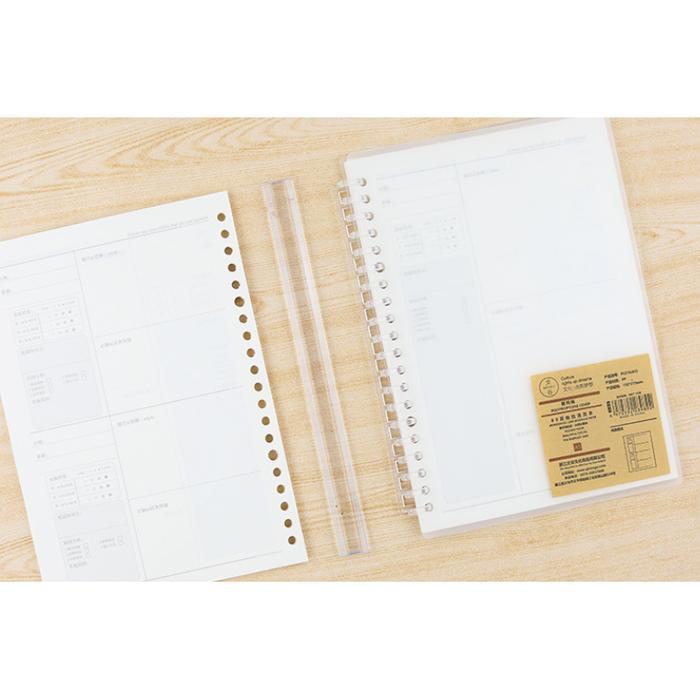 Binder B5 Cover Transparan Wengu