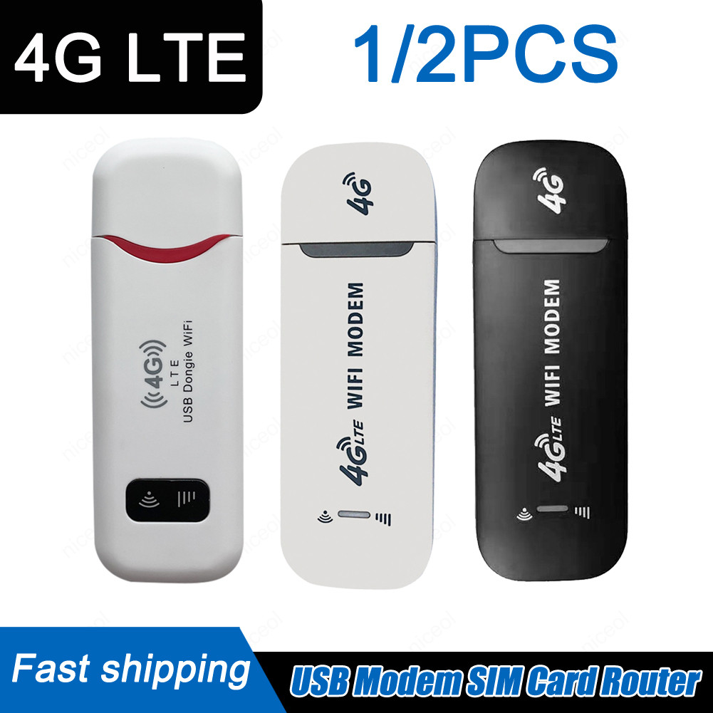 Portable WiFi USB Modem Stick 4G LTE WiFi Router 150Mbps SIM Card Slot WiFi Dongle 4G Card Router