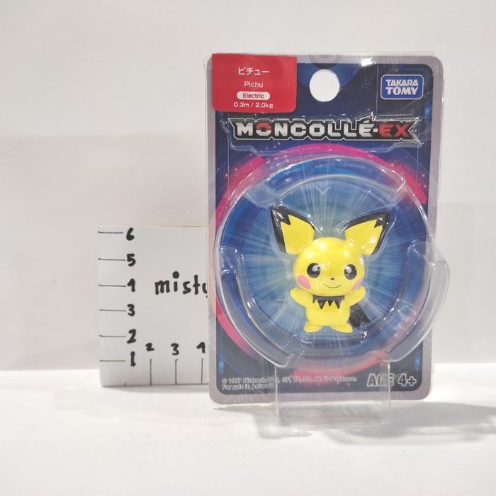 Action figure Pokemon figure Takara Tomy Nintendo Moncolle Ex Pichu