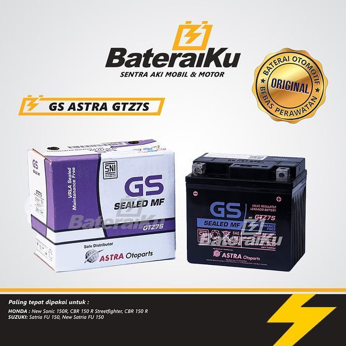AKI GS ASTRA GTZ7S MF AKI KERING AKI MOTOR PCX, NMAX NEW, VARIO 150, ADV, SCOOPY, DLL