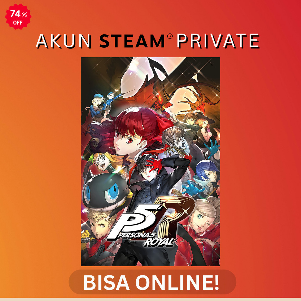 Persona 5 Royal - Steam PC Original - Akun Private Online