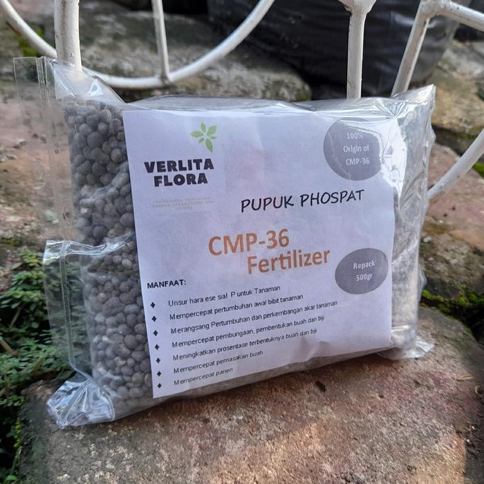 GARDEN" PUPUK SUPER PHOSPATE CMP36 500GRAM PUPUK TSP / SP36 NON SUBSIDI MEMPERCEPAT PERTUMBUHAN