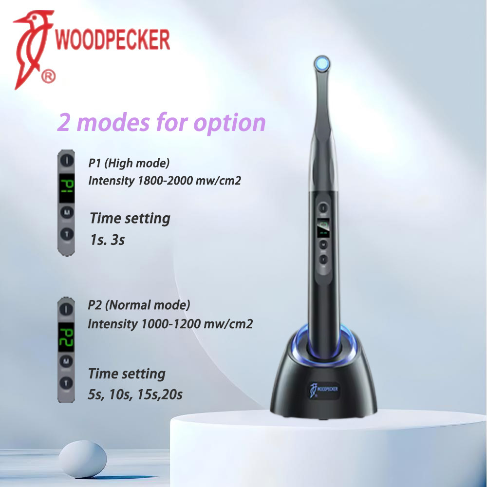 FLASH SALE    WOODPECKER ILed MAX Dental Light Curing Unit Magnetic Point Cure Lens Upgraded Focused