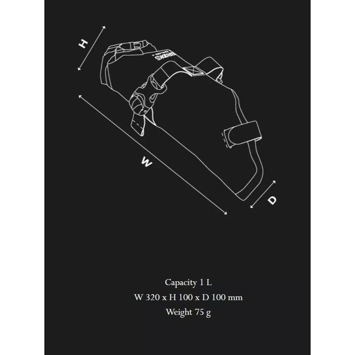 Brooks Scape Saddle Roll Bag 1L - Tas Sepeda