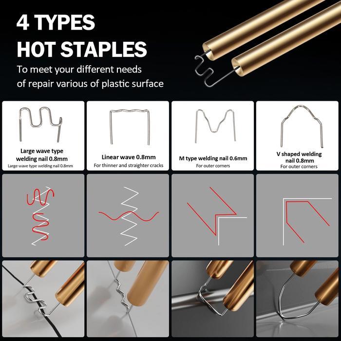 Pistol Las Plastic Welding Gun 50W Plastic Welder Gun Welding Machine Soldering Iron For Plastic