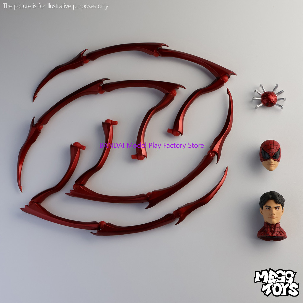 2025 MessToys Superior Spiderman Figure Mess Toys Superior Spider Man Action Figure CT Toys Figurine