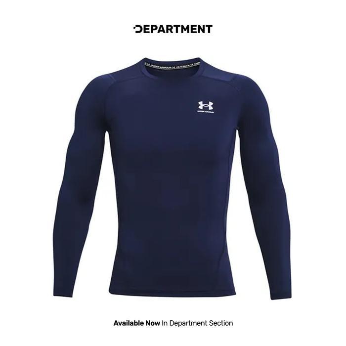 KAOS TRAINING PRIA UNDER ARMOUR HG ARMOUR COMP LS 1361524410 ORIGINAL