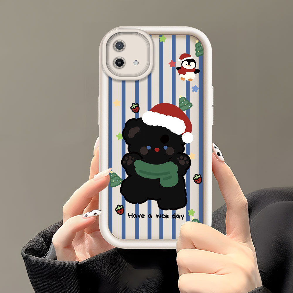 Casing Hp Untuk OPPO A16K A16E Phone Case Softcase Soft Imut Kesing Kartun Cassing DXH30 6105 TY