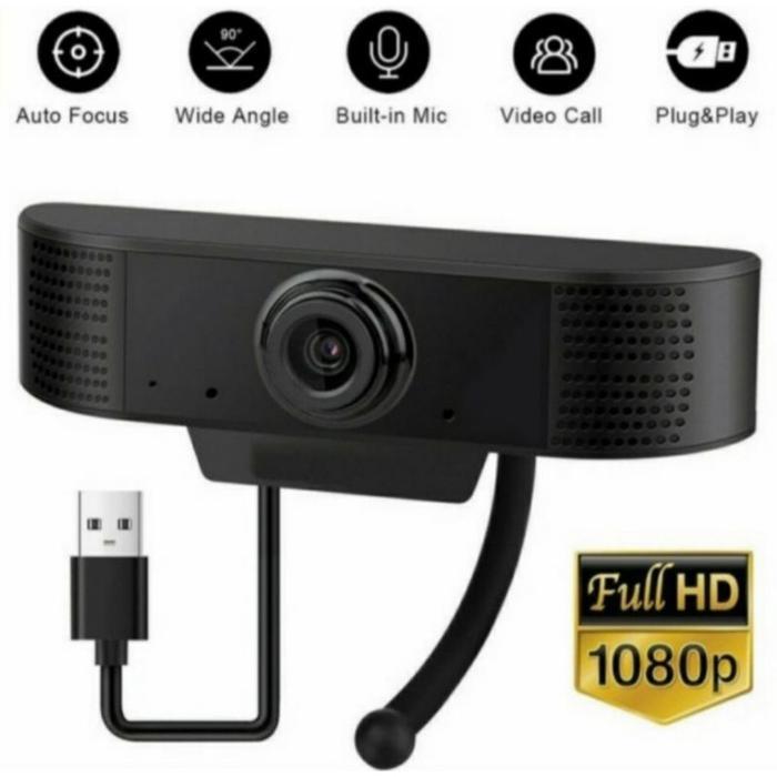 Webcam F10 FULL HD 1080P With Microphone Web Cam
