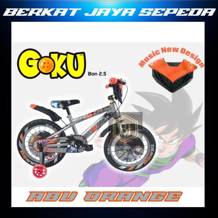 (4-7 Tahun) Sepeda Bmx 16 18 Tango Goku Sepeda Anak / Sepeda Anak Ban Jumbo / Sepeda Anak Kecil