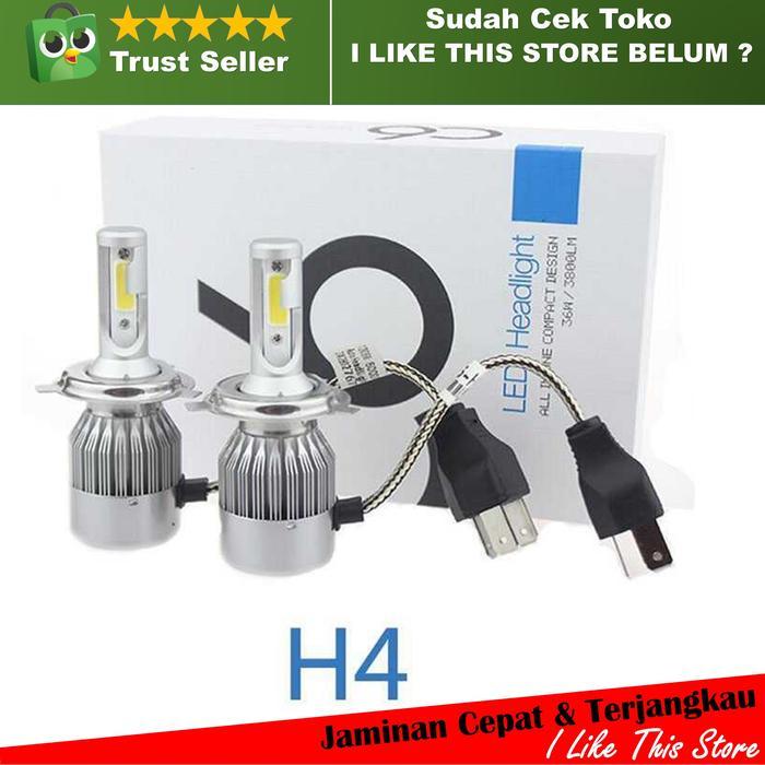 LAMPU MOBIL - LAMPU LED BOHLAM LED - SOKET H4