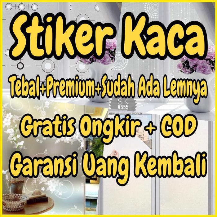 Sticker kaca sandblast stiker kaca jendela rumah dekorasi kaca wallpaper stiker kaca kamar tidur