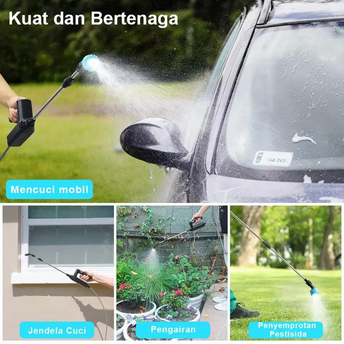 (COD) Semprot Tanaman Elektrik Portabel Mini 2000Mah penyemprot Pupuk Cair Pestisida Tanpa Tangki