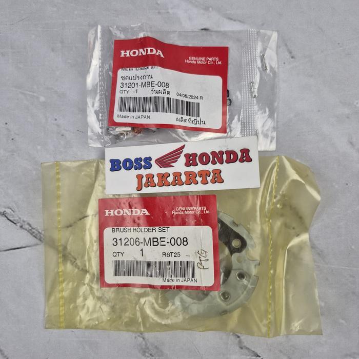 SPAREPART CBR 150 R OLD KARBU : 31201-MBE-008 / 31206-MBE-008 1 SET ARENG STATER CBR 150 R KARBU