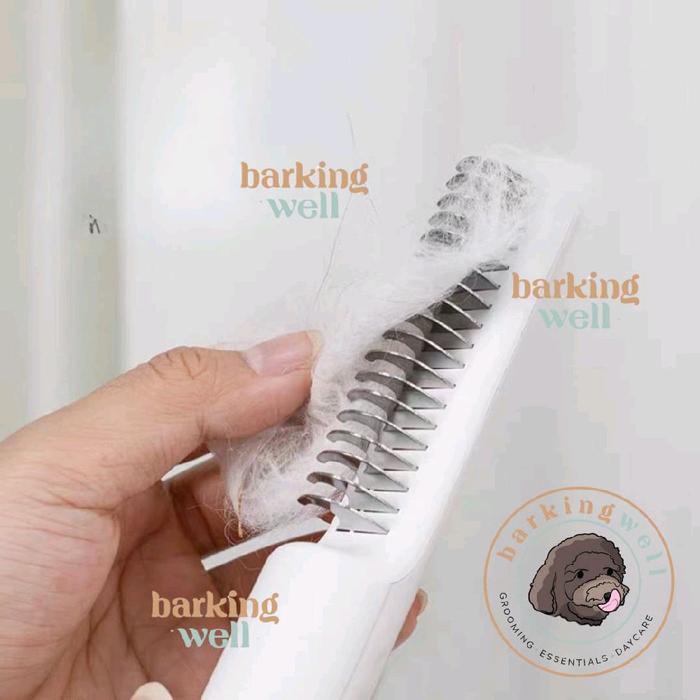 Sisir Anjing Kucing - Pet Detangling Comb Pembuka Pengurai Kusut Gimbal Bulu Hewan - Sisir Gimbal