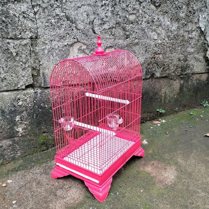 SANGKAR KANDANG KOTAK BESI GANTUNG UKURAN 20X30X60 AWET BAGUS TAHAN LAMA ANTI KARAT