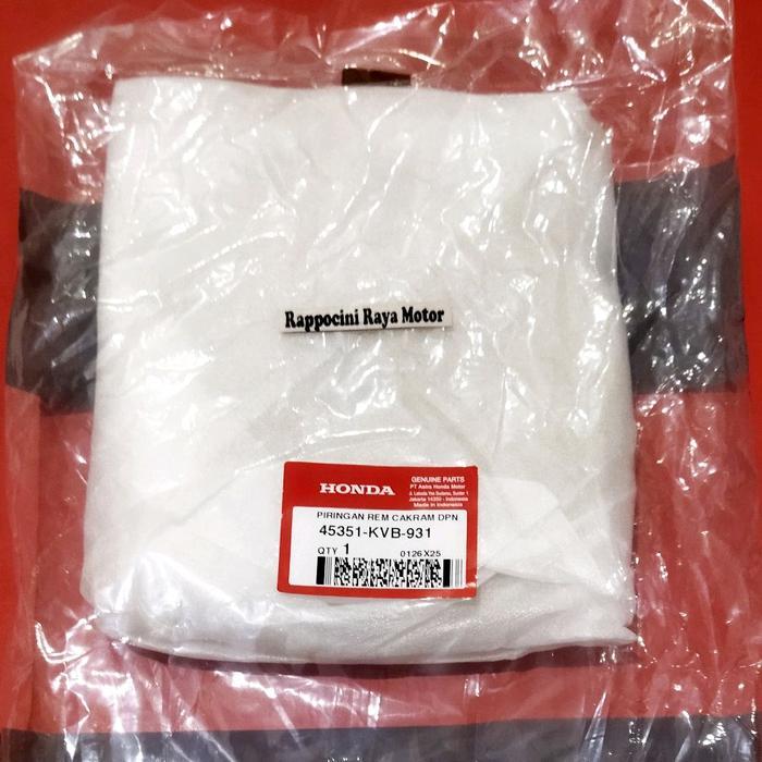 Piring Piringan Cakram Depan Ori Beat / Scoopy / Spacy / Vario 110 / Vario 125 150 Old