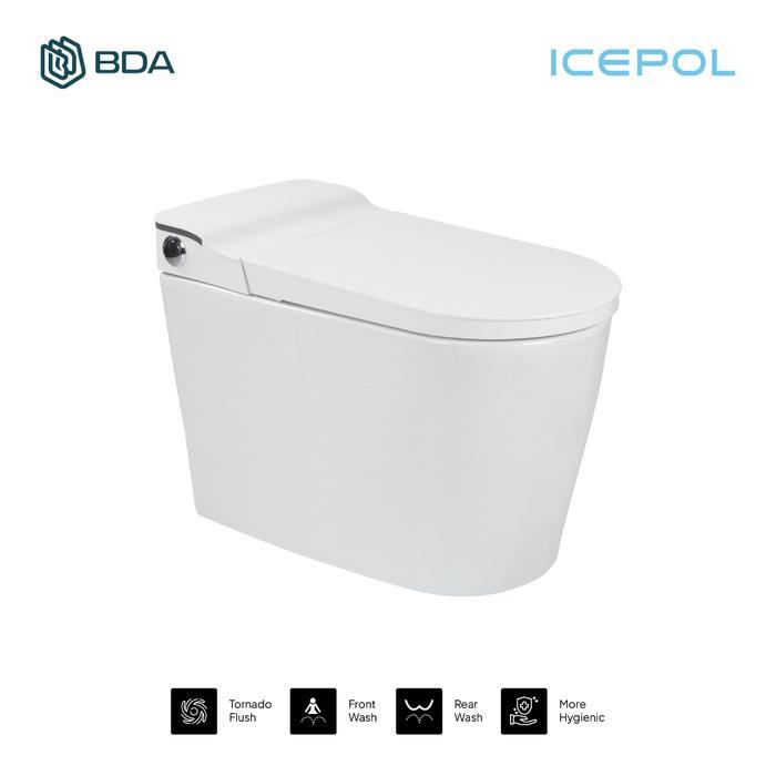 Icepol Closet Duduk Kloset Duduk Toilet Duduk Ecowasher Smart Bidet IC E 8900 - Kloset
