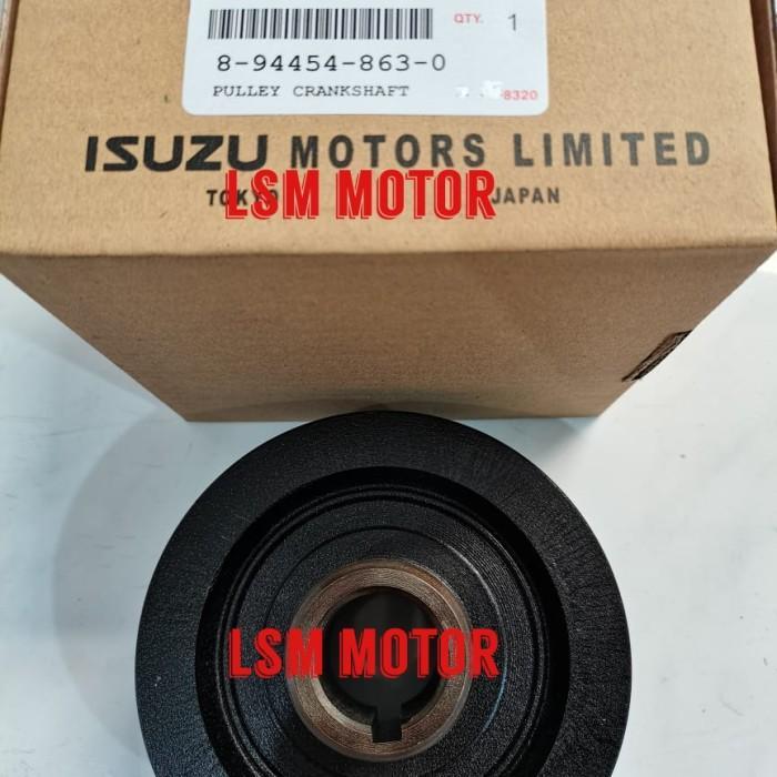 Pully Pulley Crankshaft Kruk As Nhr55 Nhr 55 New Asli Parts
