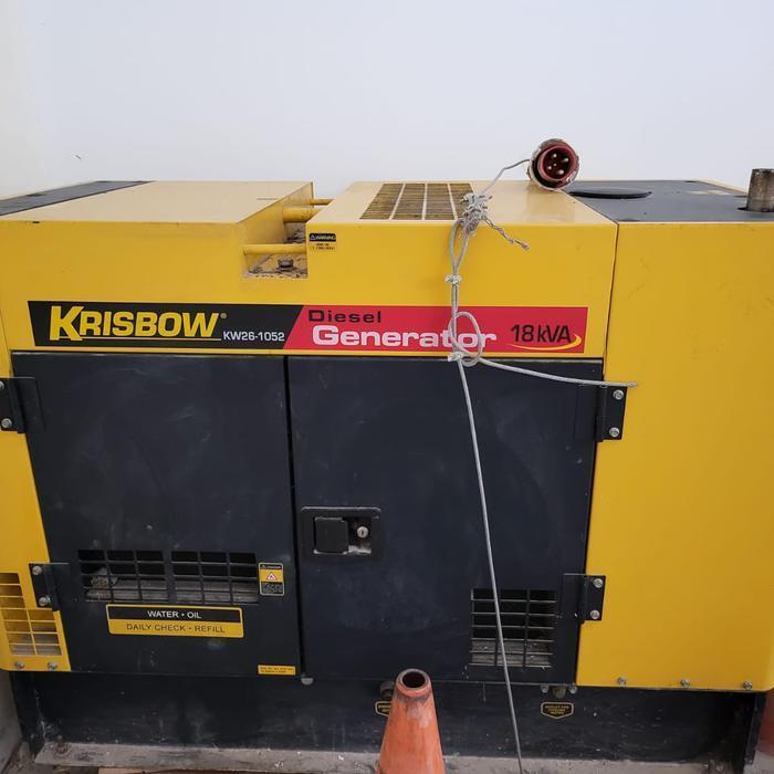Genset silent krisbow 18 KVA