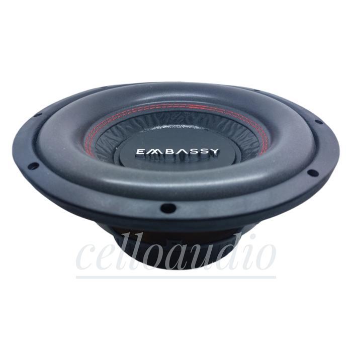 Subwoofer 10 Inch Embassy Es-1044 Double Coil Subwoofer Mobil Embassy 10" Es 1044