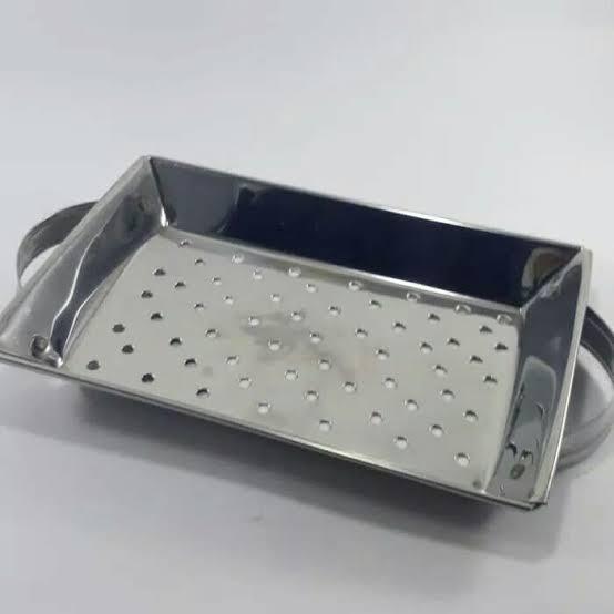 CETAKAN CENDOL DAWET STAINLESS STEEL KOTAK / LOYANG SARINGAN CENDOL
