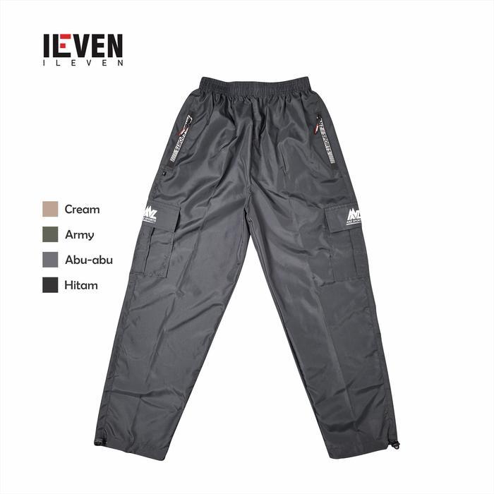 Consina - Celana Gunung Pria Wanita Cargo Panjang Trackpants Regular Bahan Despo Sport
