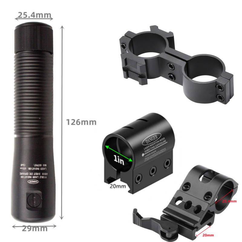 BEST PRICE Adjustable Tactical Red Green Laser Sight Red Dot Scope Laser Sight