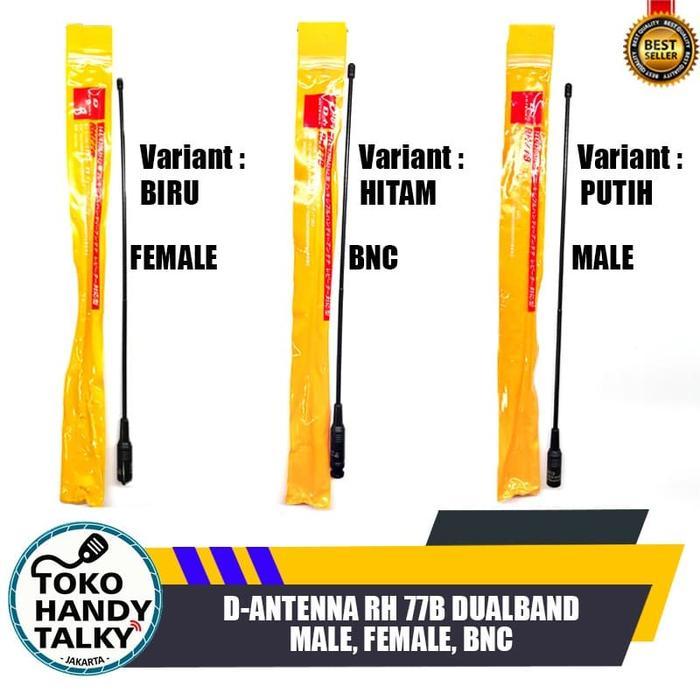 JTTOP" ANTENNA RH77B DUALBAND ANTENA HT RH-77B RH 77B ANTENA HT RH 77B