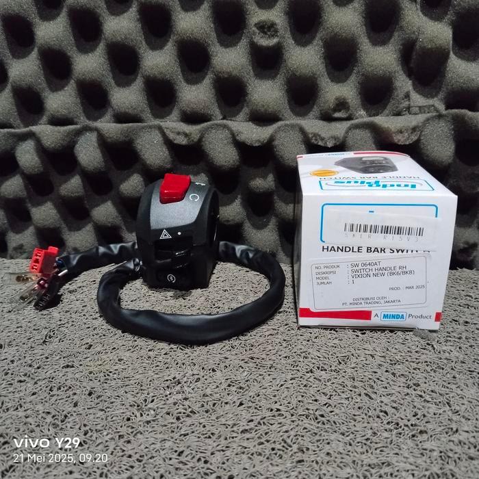 Minda Indoplus Saklar Kanan Motor R15V3 / Vixion New 155 Bk6/Bk8