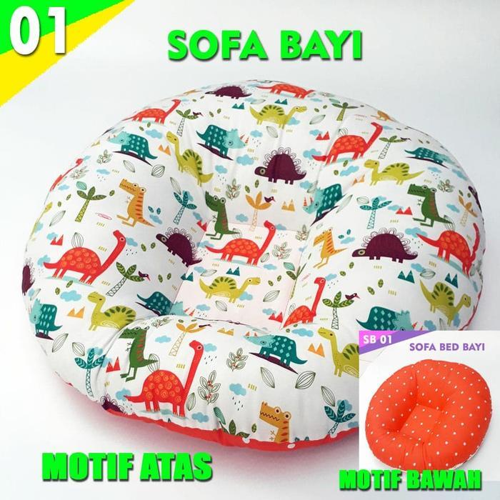 Bantal Sofa Bayi - Sofa Bed Bayi - Kasur Bayi - Baby Lounger