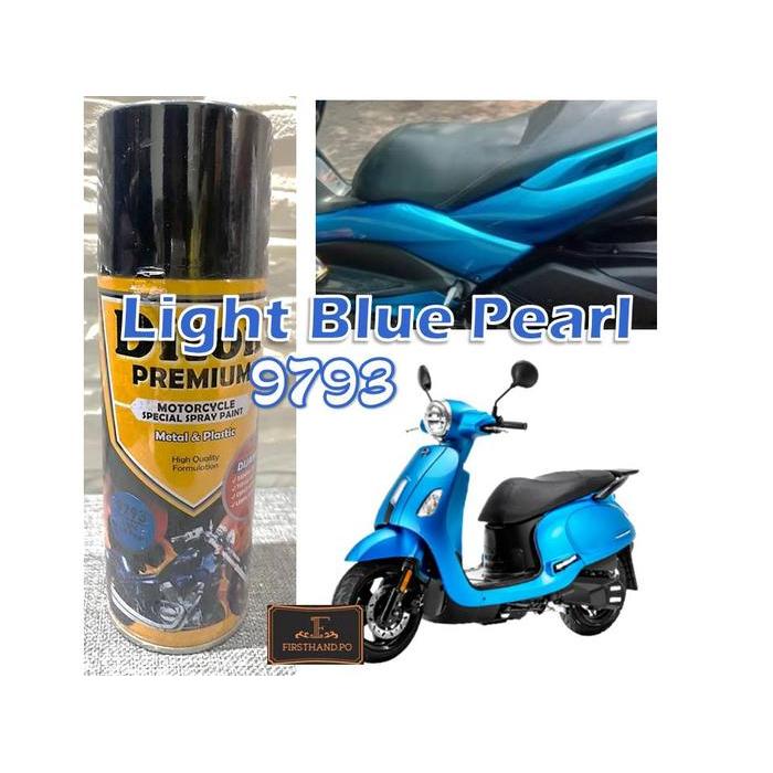 CAT PILOX DITON PREMIUM LIGHT BLUE PEARL 9793 400CC WARNA BIRU MUDA