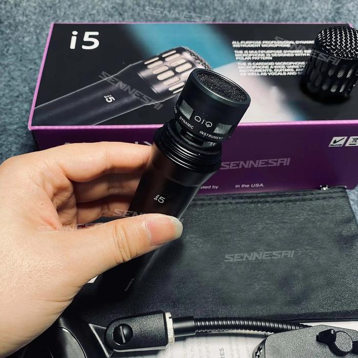 . Hot Selling?I5 Tom Snare Drum Microphone (Metal) Cardioid Mic For -