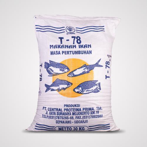 HI-PRO-VITE T 78, T 79 CP PRIMA BINTANG -1,-2,-3,-4 Pelet Pakan Ikan