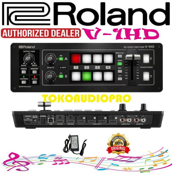 Roland V1Hd Hd Video Switcher Mixer Vidio Roland V-1Hd Co