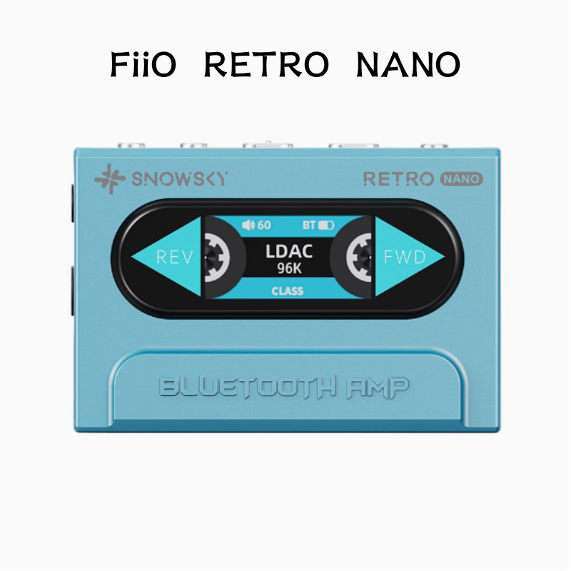 FiiO RETRO NANO lossless Bluetooth audio receiver headphone amplifier adapter