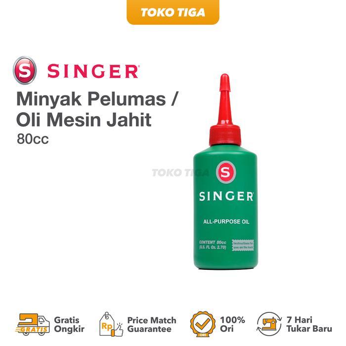 Minyak Pelumas Mesin Jahit Merek SINGER / Oli Mesin Jahit SINGER