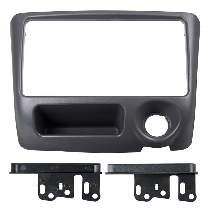 GANDA 2 DIN MOBIL STEREO PANEL CD DVD BINGKAI FACIA TRIM UNTUK TOYOTA