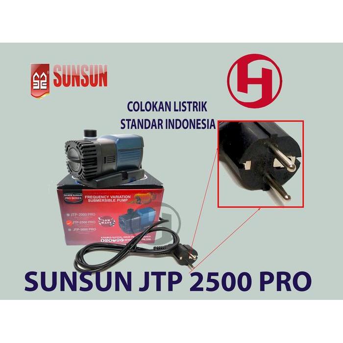 ORIGINAL SUNSUN JTP 2500 POMPA SIRKULASI AQUARIUM DAN KOLAM