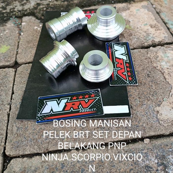 BOSHING GEARBOX VELG BRT DEPAN BELAKANG PNP SHOK DEPAN NINJA R RR SCORPIO