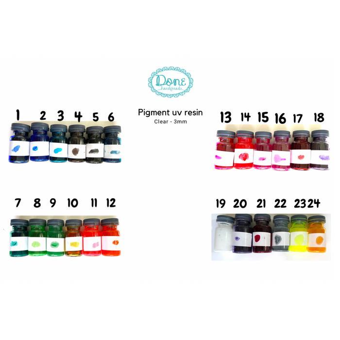 . pewarna uv resin pigmen uv resin pewarna transparan pewarna resin