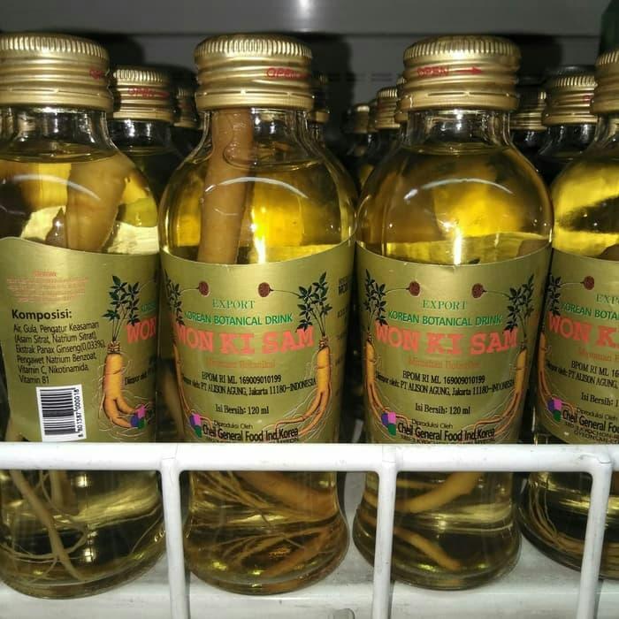 Minuman Isotonik Ginseng Korea 120ml /Minuman Ginseng Won Ki Sam 120ml