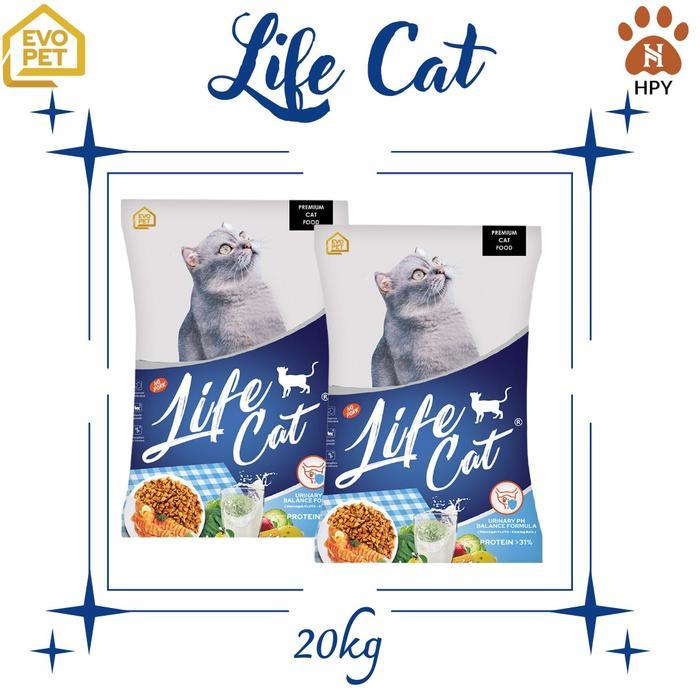LIFE CAT 20KG LIFE CAT MAKANAN KUCING 20KG