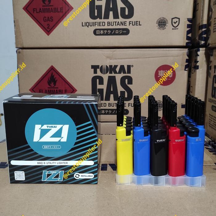 TOKAI IZI Lighter (Korek Api / Pemantik Kompor) - 1 BOX