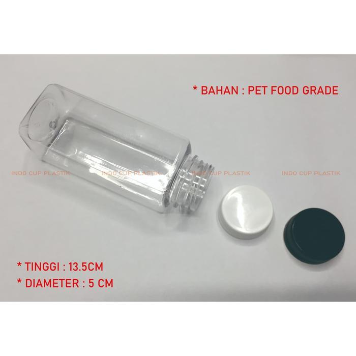 Botol Kale Kotak 250 Ml / Botol Kale 250 Ml (Kotak) Plastik (Expedisi) Redy Stok