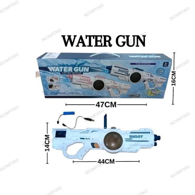 Mainan Water Gun Mainan Tembakan Anak Usb Chas Baterai Toy