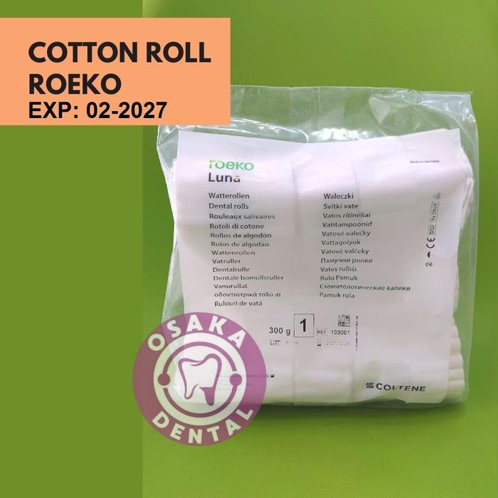 COTTON ROLL ROEKO TERSEDIA NO.1 DAN NO.2