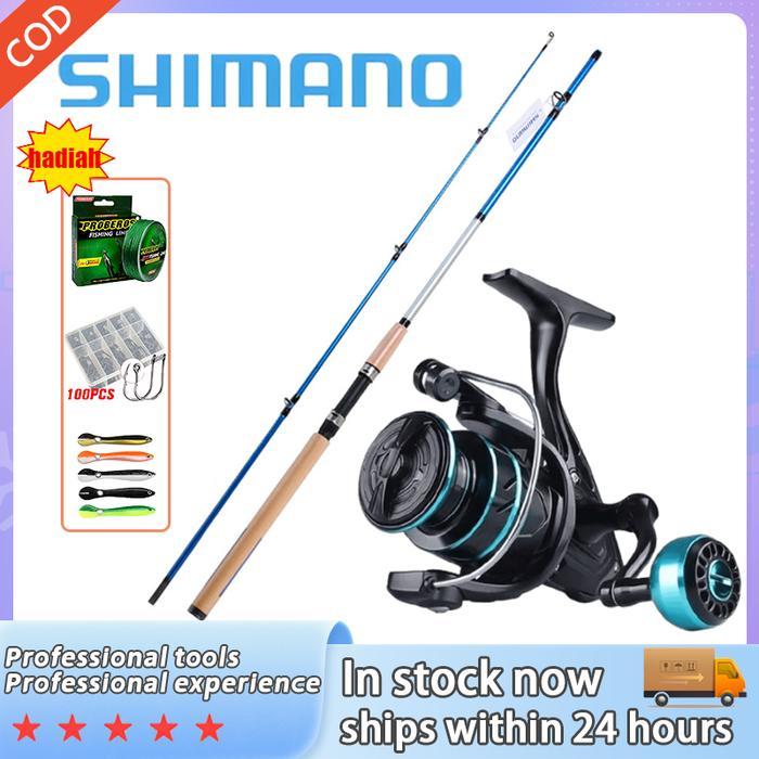 SHIMANO set Joran Pancing Set Dengan Bahan Serat Karbon fishing rod Carbon Pancing Set Lengkap Untuk